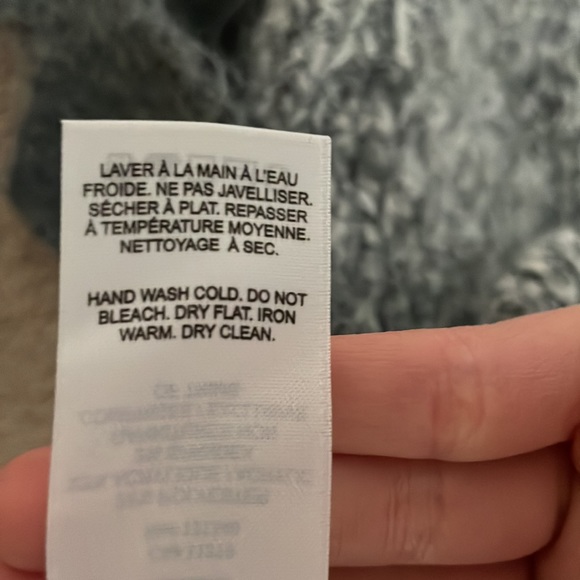 Garage Geneva Cropped Sweater in Gray Marled - Picture 8 of 8